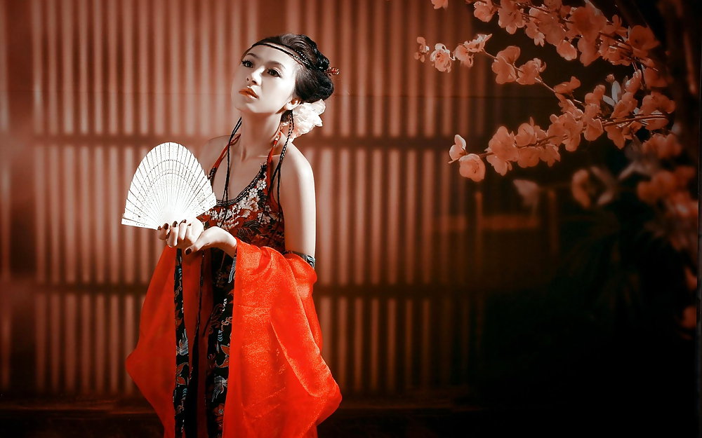 Non porno cinese bellezze classiche in costume antico
 #10809330