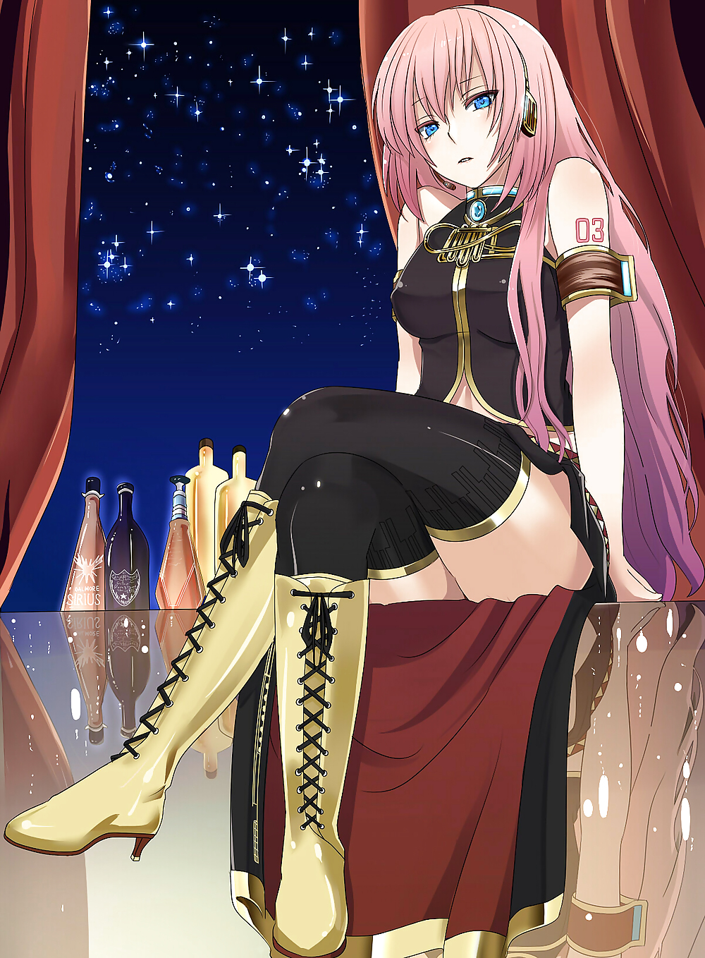 Paradis Des Cheveux Rose (luka Megurine De Spéciale) #13067389