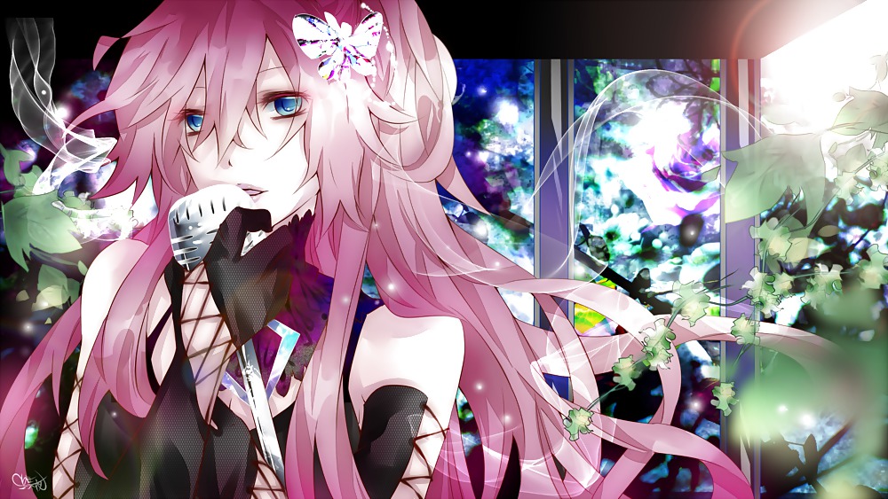 Paradis Des Cheveux Rose (luka Megurine De Spéciale) #13067563