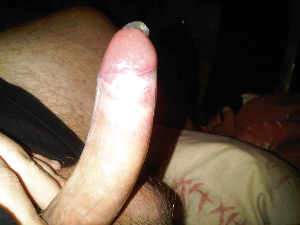 Condom covered cock #2929440