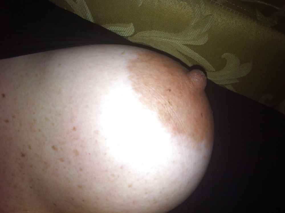 Nipples of my Milf  Friend - 44 years Old #13944689