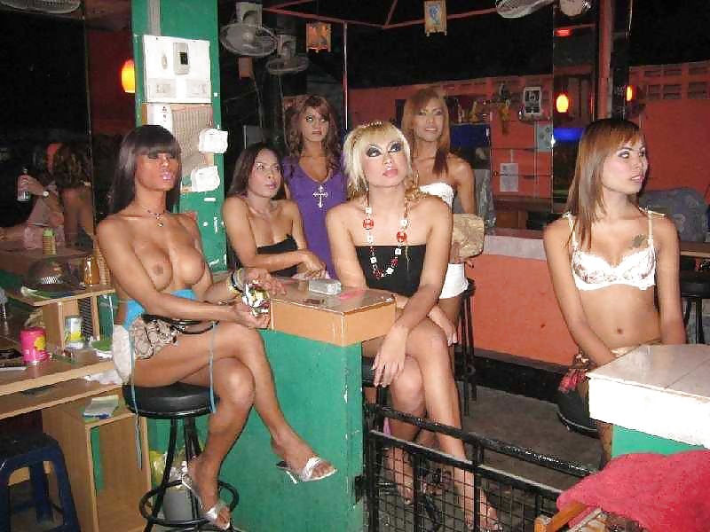 Asian Ladyboy Bar Girls  #10020301