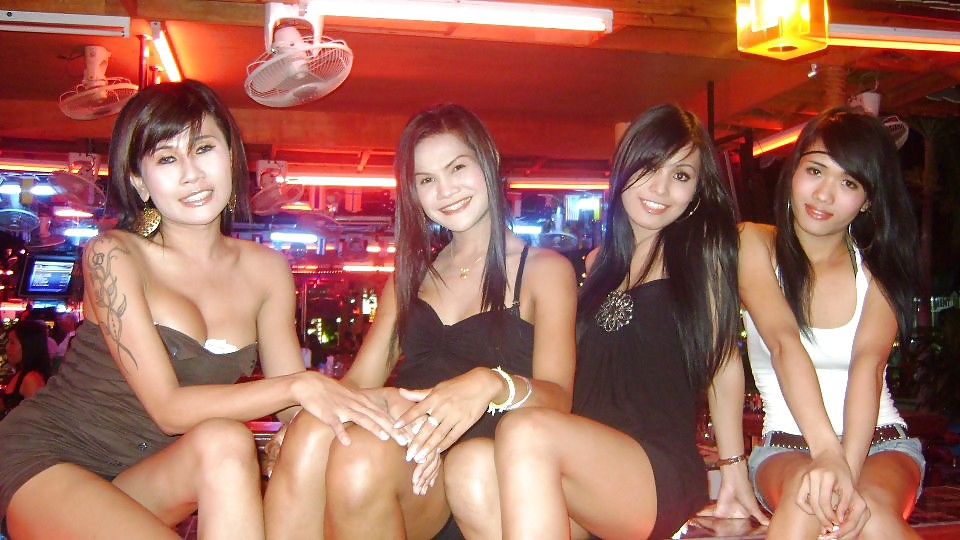 Asian Ladyboy Bar Girls  #10020396