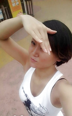Amateur asian girls with short hair #14468897