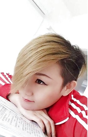 Amateur asian girls with short hair #14469013