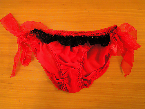 Panties from a friend - red #4056522