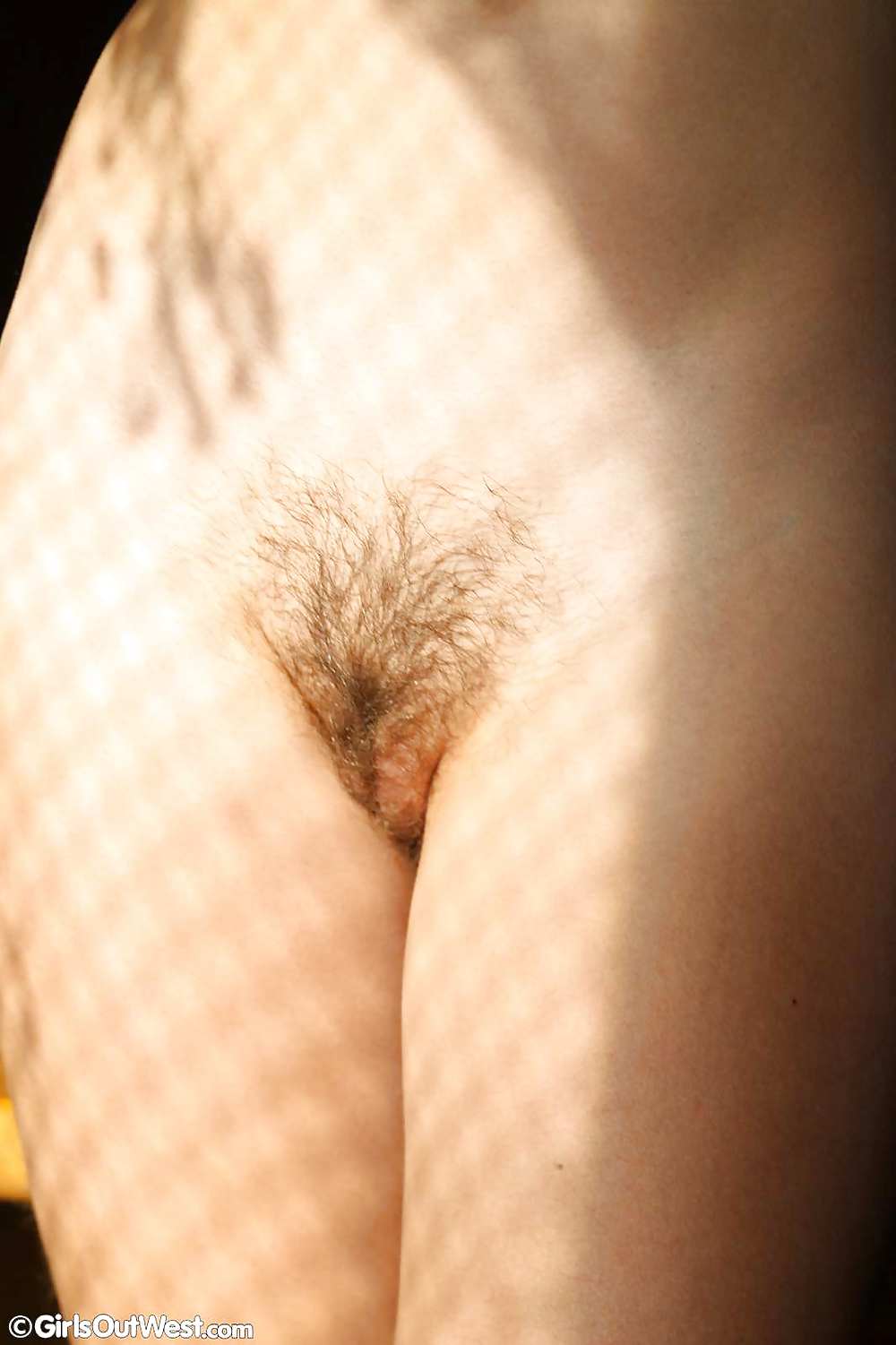 Amateur teenie with hairy labia #19803274