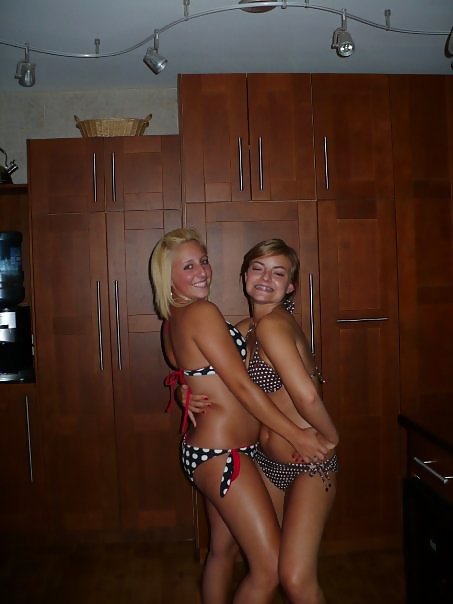 Facebook teen Cath and sexy friends part 2 #4581960