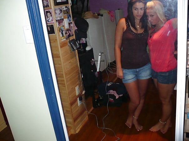 Facebook teen Cath and sexy friends part 2 #4582033