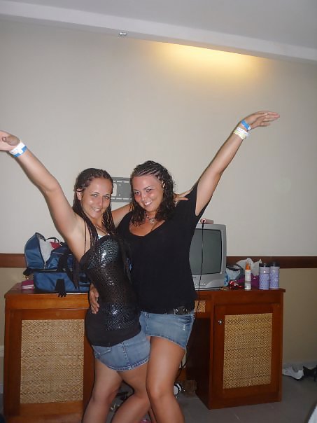 Facebook teen Cath and sexy friends part 2 #4582233