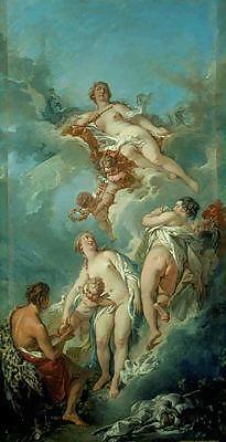 Painted Ero and Porn Art 10 - Francois Boucher #6578367