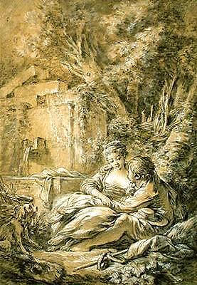 Painted Ero and Porn Art 10 - Francois Boucher #6578383