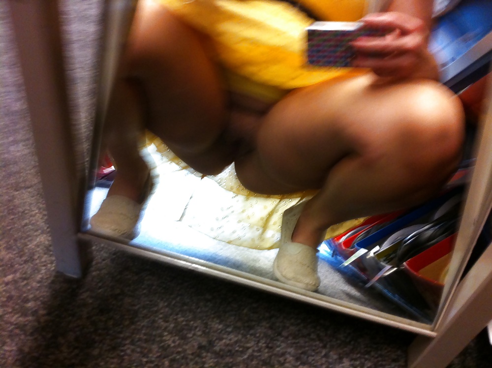 My wife at work 