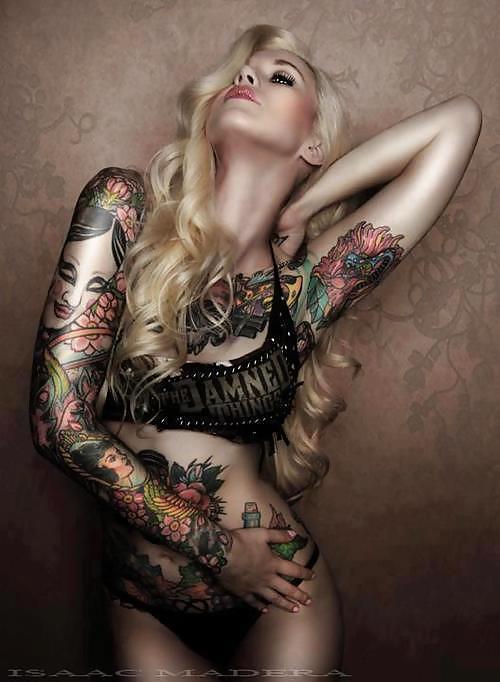 Sexy Babes with Tattoos #16095433