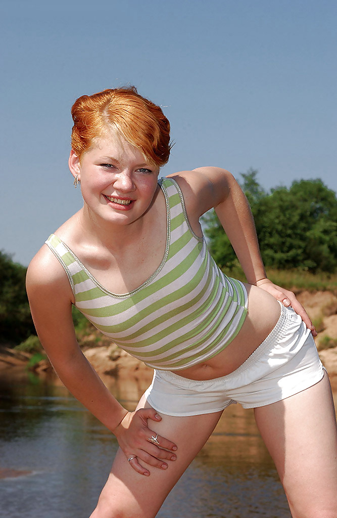 Stunning redhead getting fucked by a lake #16450948