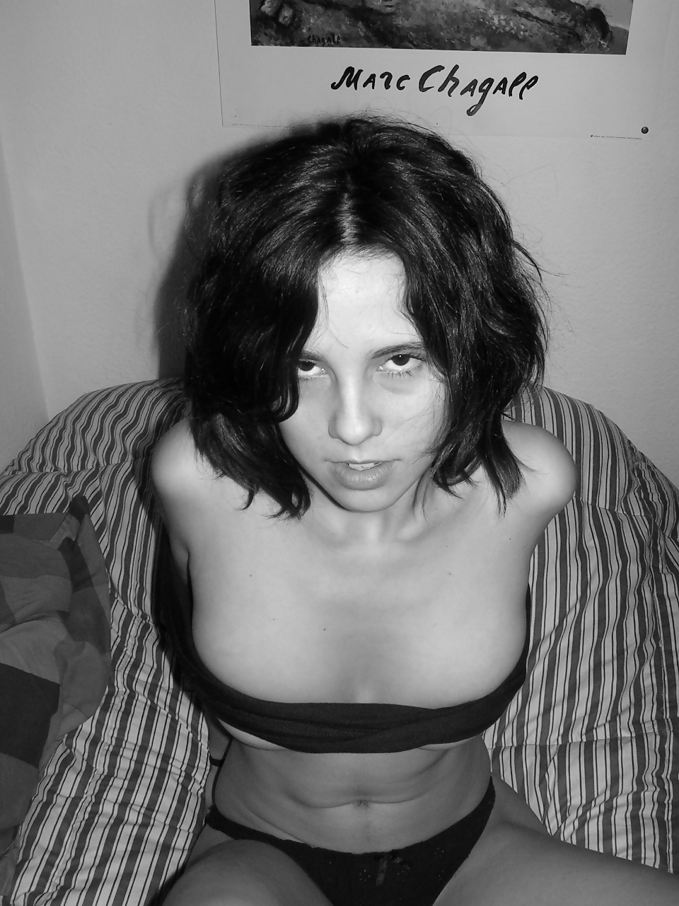 Furry teen in shadowy and white - N. C.  #9331369