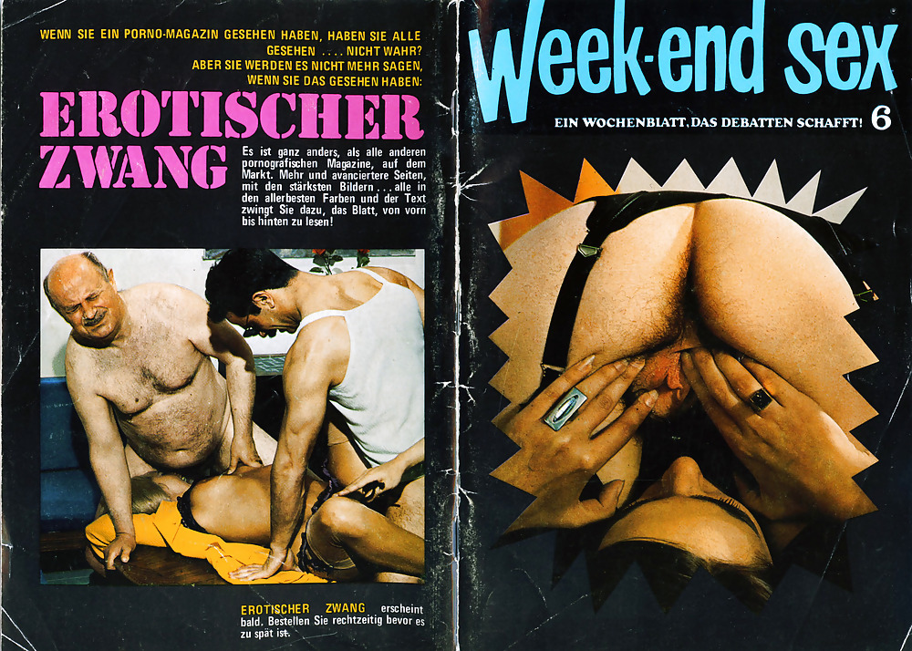 Revistas vintage samlet fin de semana sexo 06 alemán
 #3169413