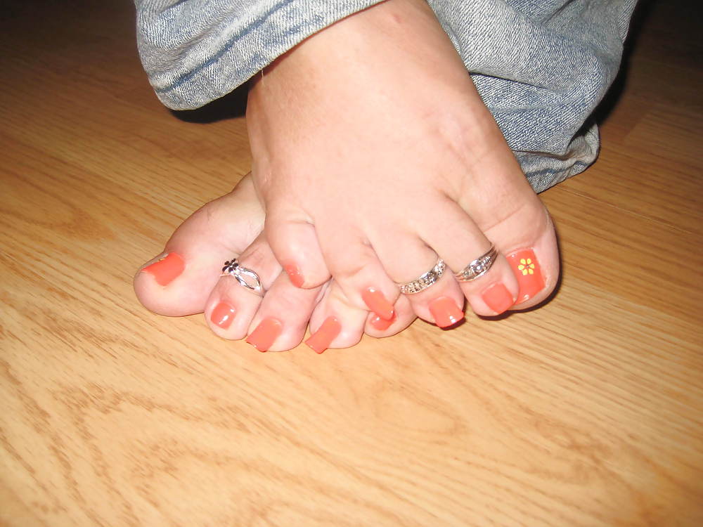 Sexy Nackten Füße Zehen Vor Nylon #9822741