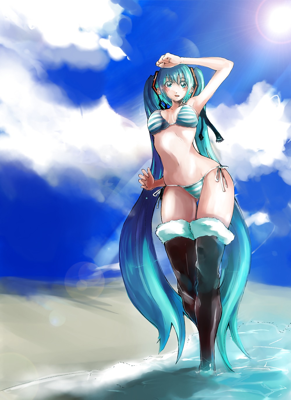 ボーカロイド・ミク・ハツネ（バーチャル・アイドル・シンガー
 #15751668