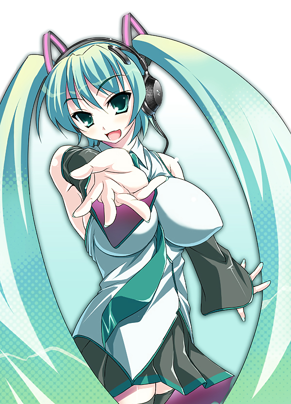 Vocaloid miku hatsune ( ídolo virtual cantando)
 #15751742