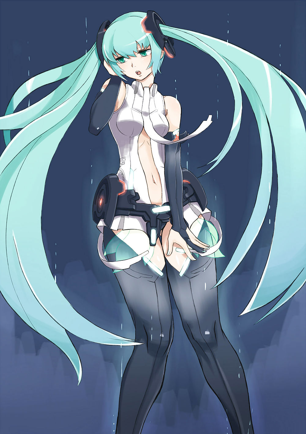 ボーカロイド・ミク・ハツネ（バーチャル・アイドル・シンガー
 #15751878