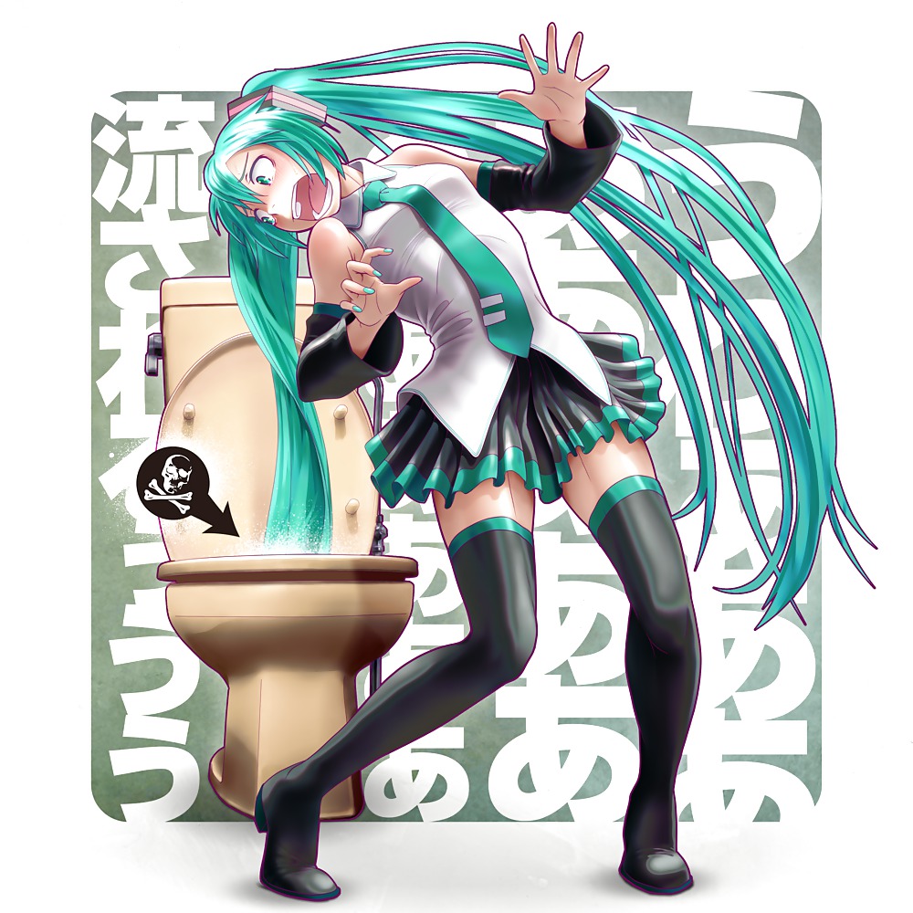 Vocaloid miku hatsune ( ídolo virtual cantando)
 #15752199