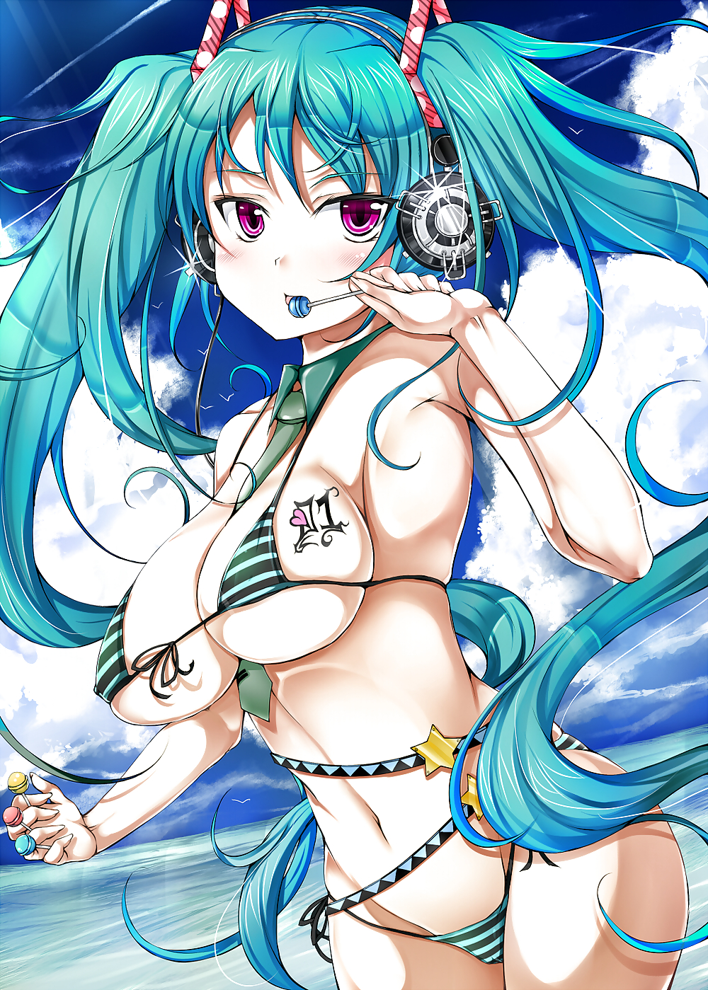 ボーカロイド・ミク・ハツネ（バーチャル・アイドル・シンガー
 #15752216