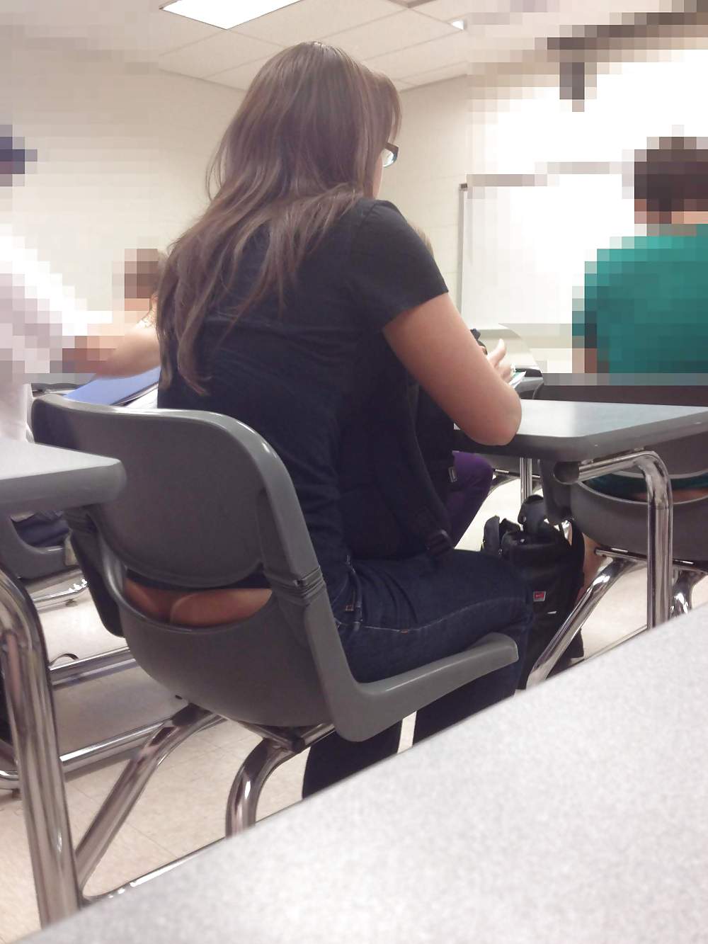 University of Toronto, Canada - Classroom Cutie- Ass Crack #12913364