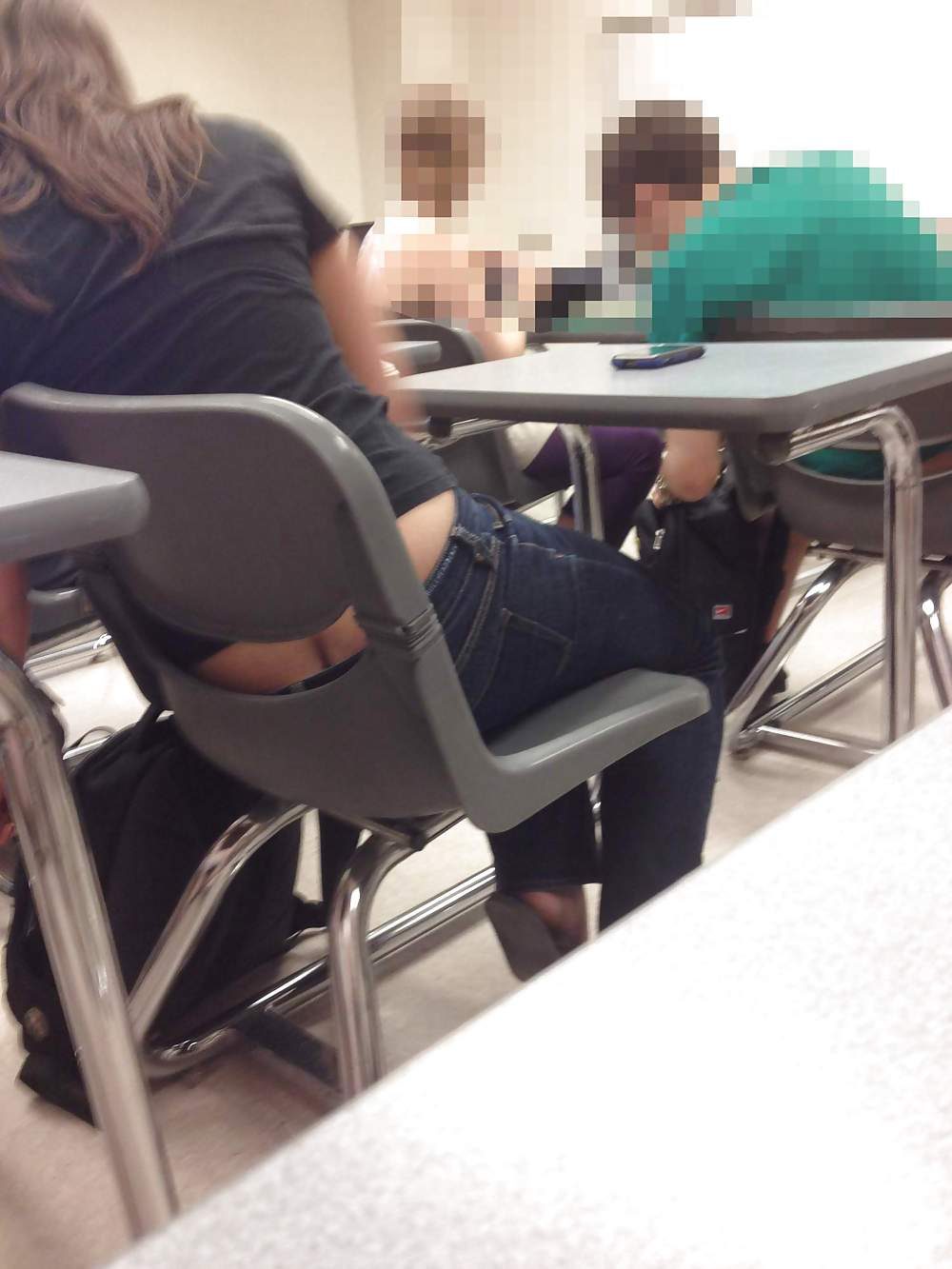 University of Toronto, Canada - Classroom Cutie- Ass Crack #12913383