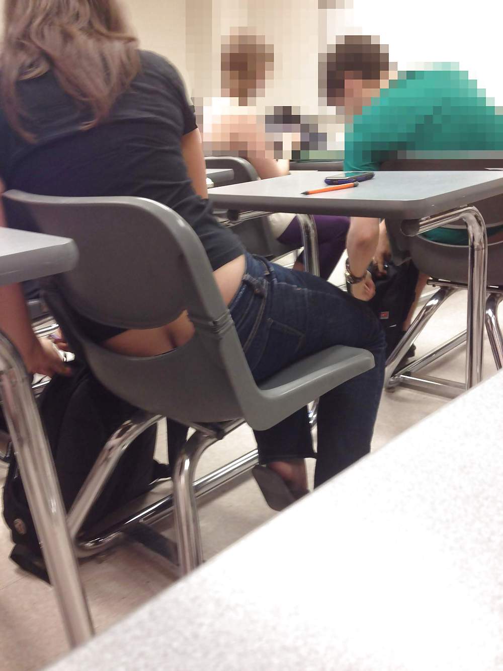 University of Toronto, Canada - Classroom Cutie- Ass Crack #12913388