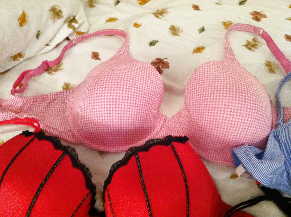More pics of wifes satin panties and bras #13422578