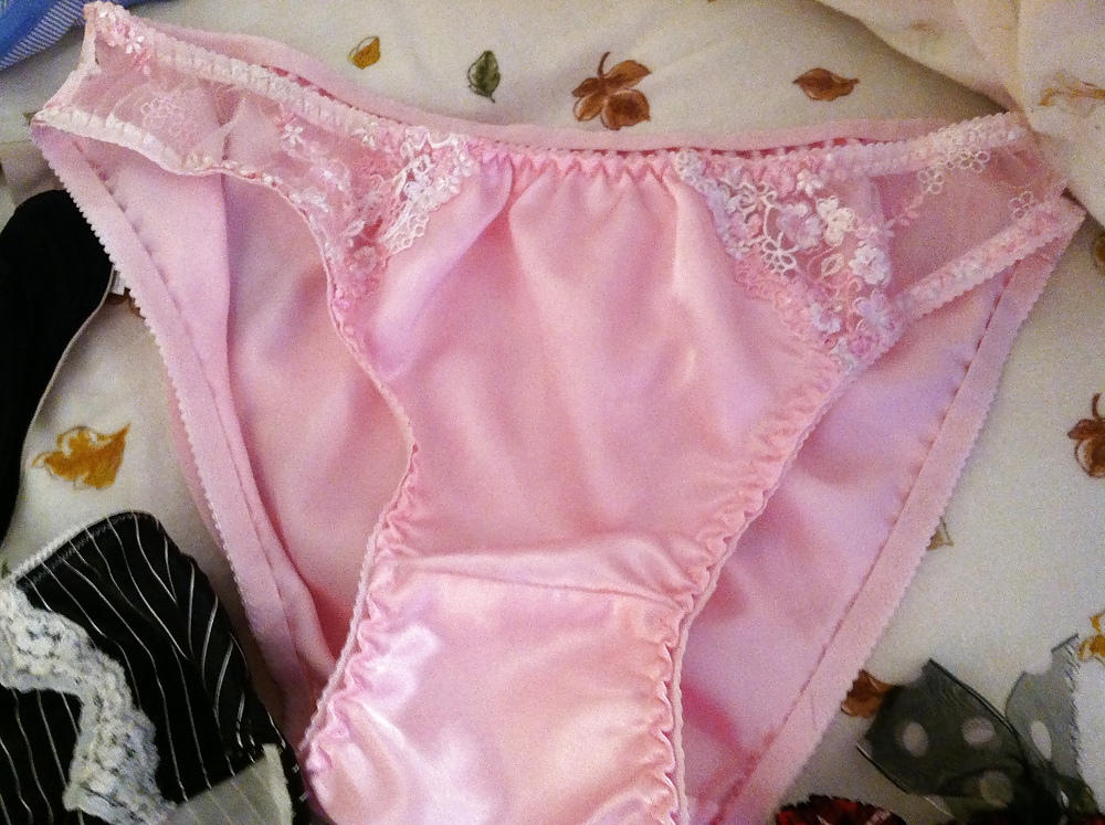 More pics of wifes satin panties and bras #13422600