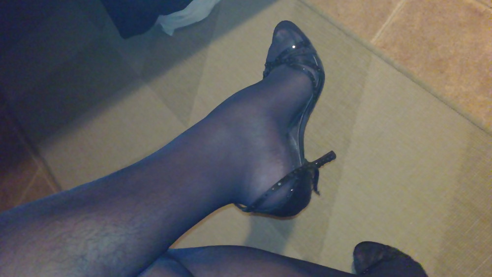 High heels and pants #12447349