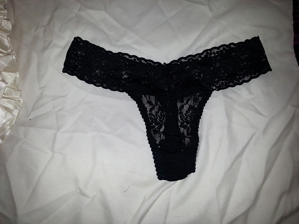 Nice play with sons girlfriends knickers #20580103