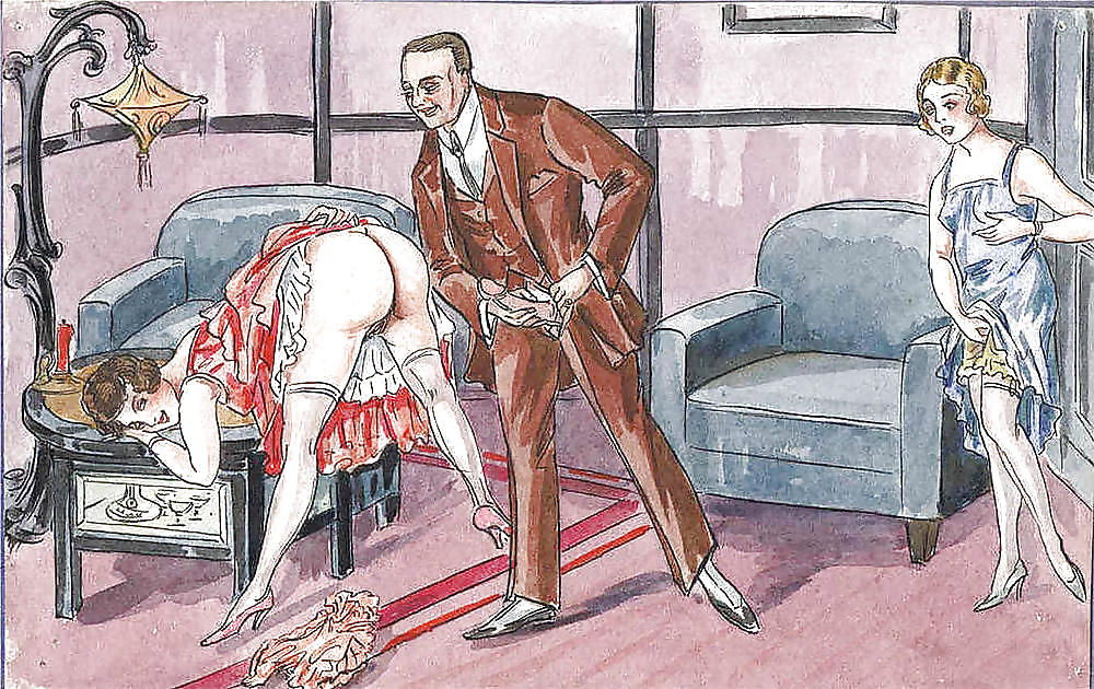 Them. Drawn Porn Art 17 - High Society Pleasures c. 1925 #16459401