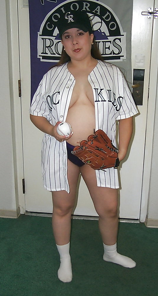 Sexy baseball fan #3384897