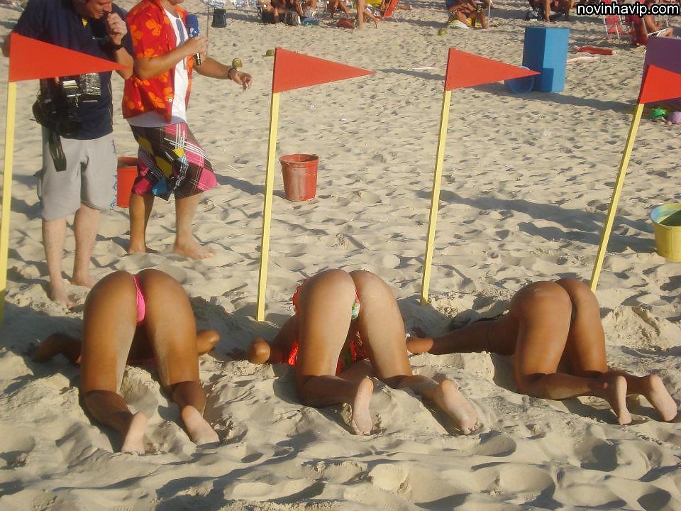 Latina ass at the beach 3 #22837092