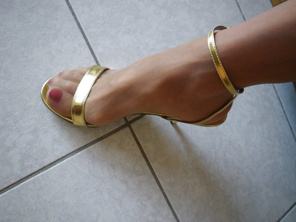 Golden shoes #11845249