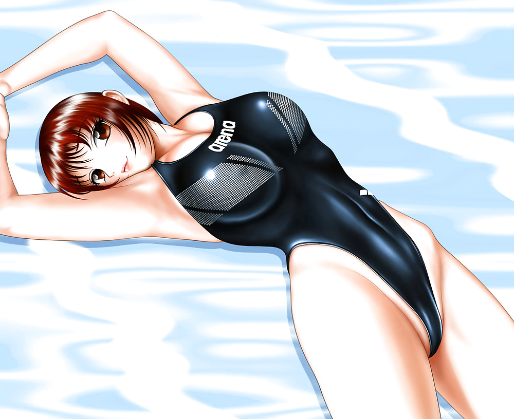 HENTAI - Girls with One-Piece-Swimsuit #17375141