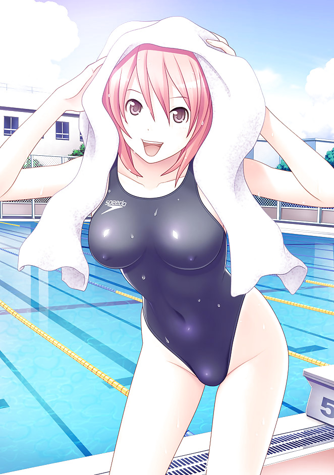 HENTAI - Girls with One-Piece-Swimsuit #17375177