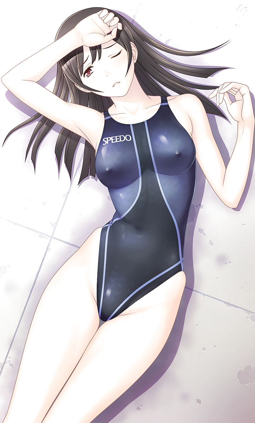 HENTAI - Girls with One-Piece-Swimsuit #17375211