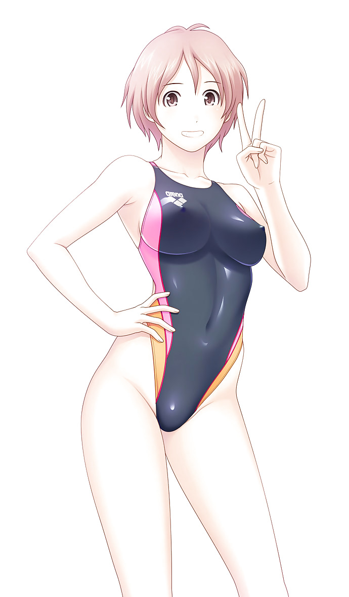 HENTAI - Girls with One-Piece-Swimsuit #17375256