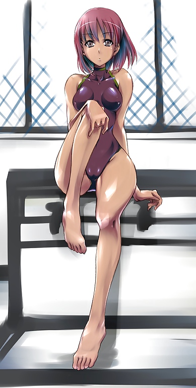 HENTAI - Girls with One-Piece-Swimsuit #17375304