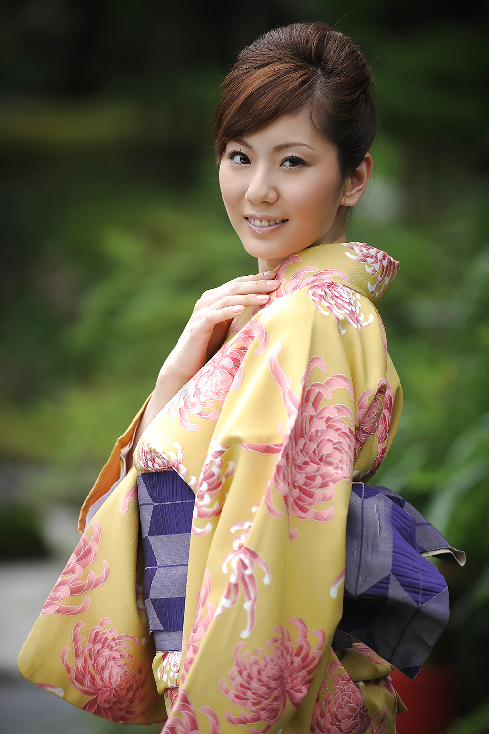 Yuma Asami Sexy Kimono Cosplay Part 2 #9154206