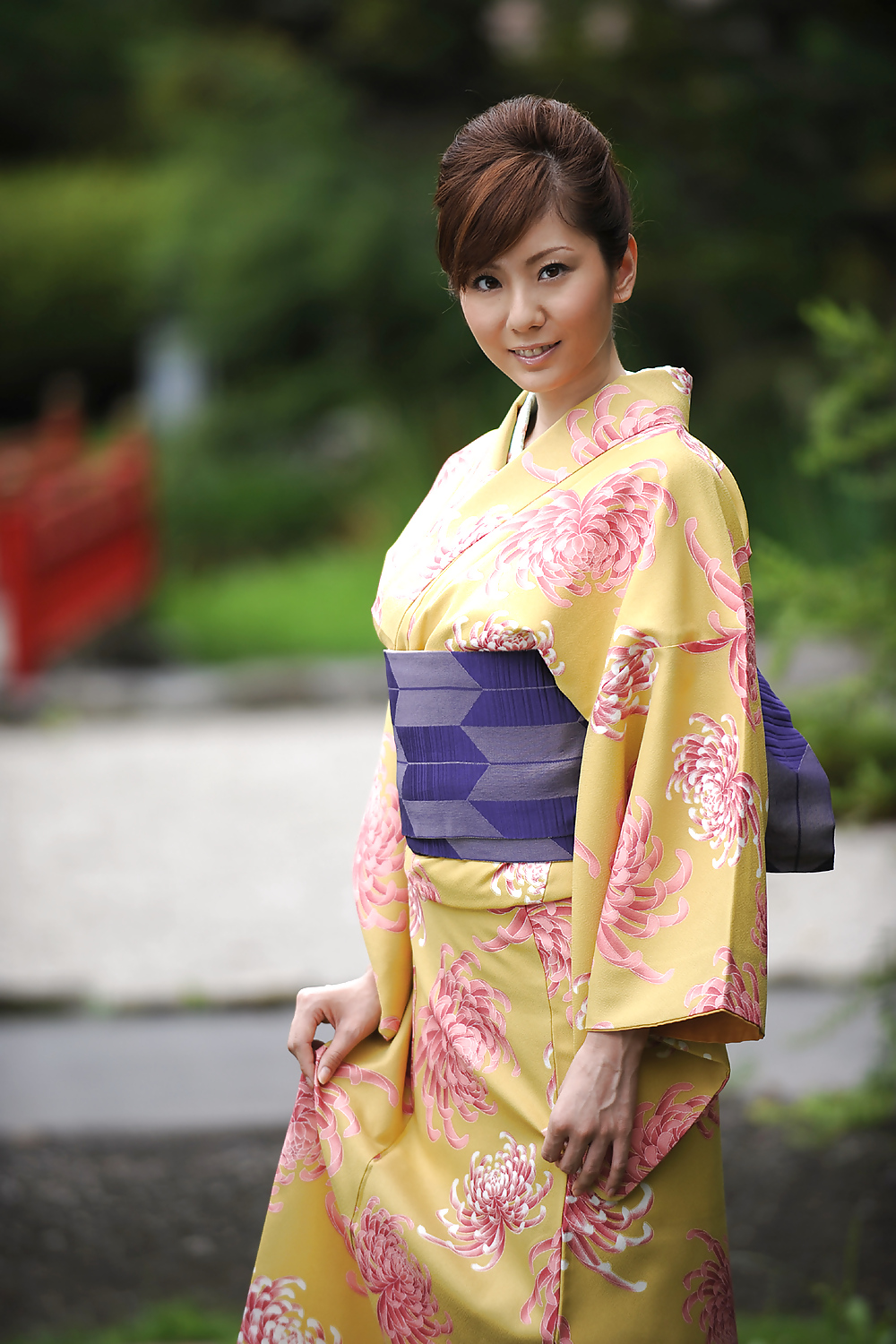 Yuma Asami Sexy Kimono Cosplay Part 2 #9154330