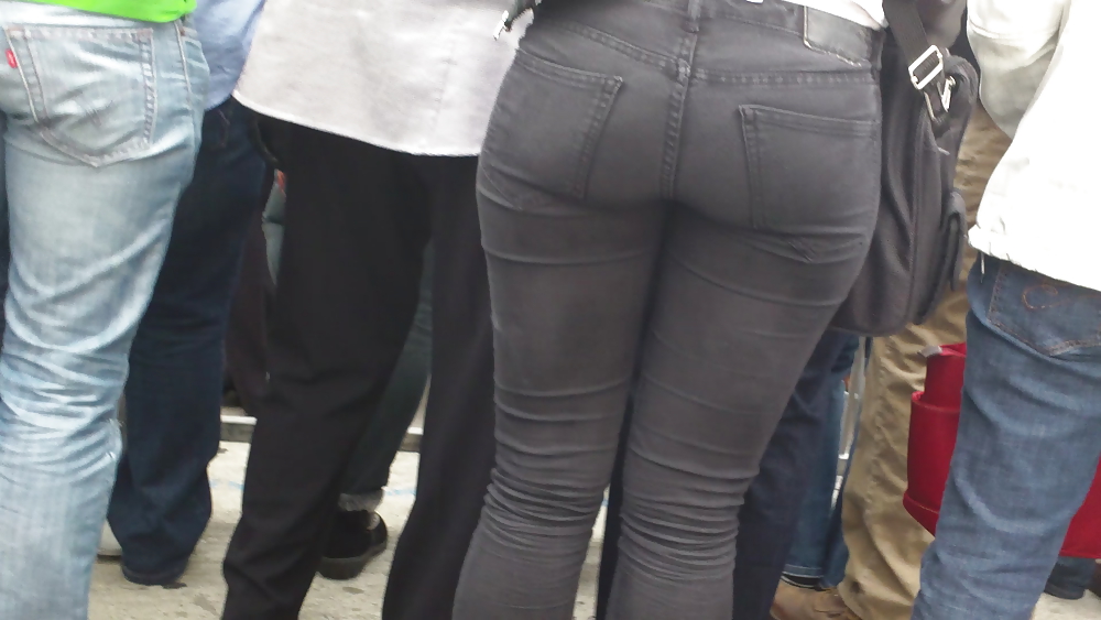 Ass & butts smooth teen cheeks in jeans  #10512759