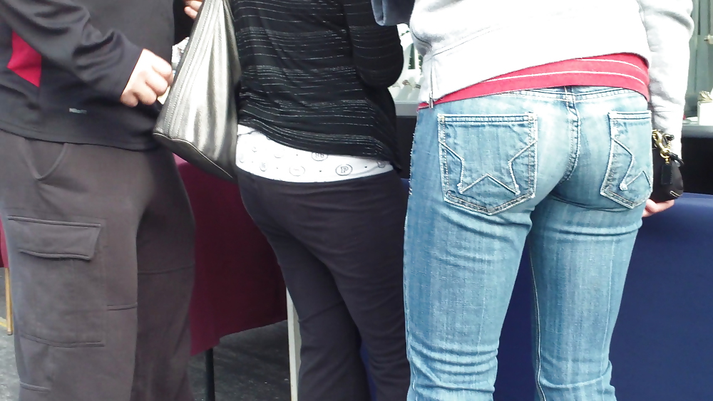 Ass & Mégots Joues Teen Lisses En Jeans #10513300