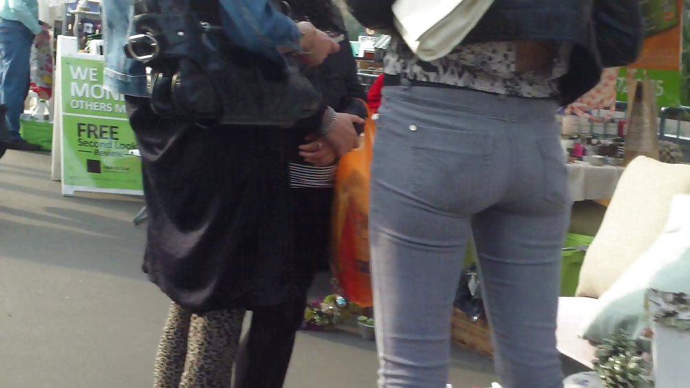 Ass & Mégots Joues Teen Lisses En Jeans #10513914