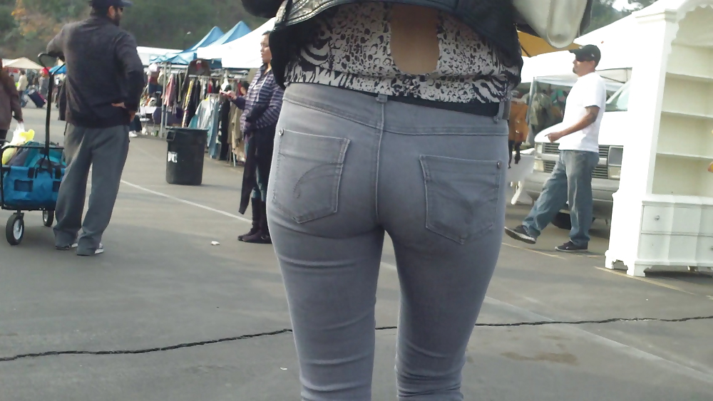 Ass & butts smooth teen cheeks in jeans  #10513956