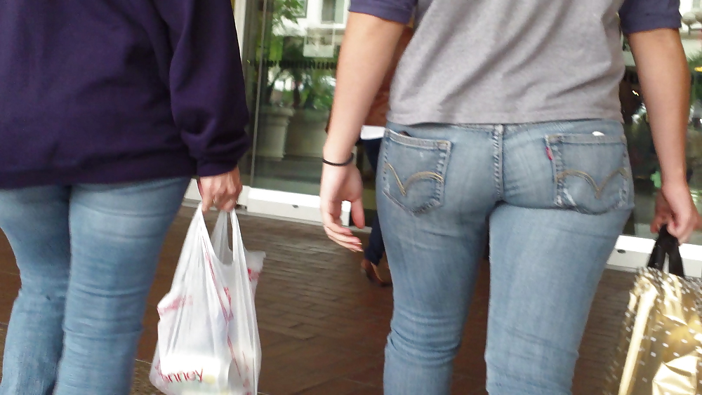 Ass & Mégots Joues Teen Lisses En Jeans #10513970